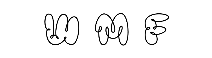 Scrouble Outline  Free Fonts Download