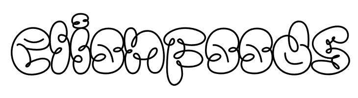 Scrouble Outline  Free Fonts Download