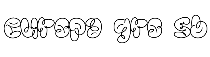 Scrouble Outline  Free Fonts Download