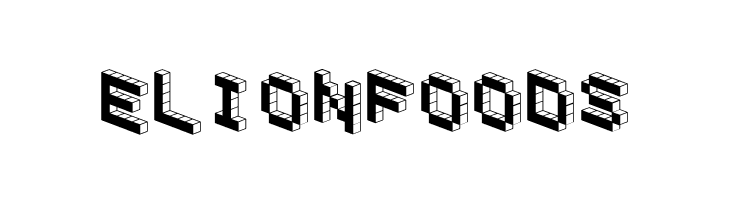 DemonCubicBlockFont Black  Free Fonts Download