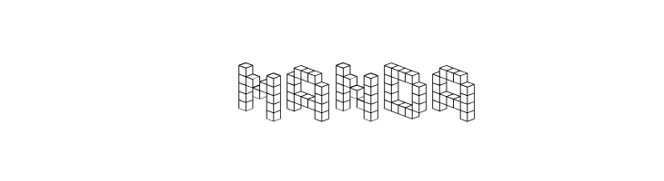 DemonCubicBlockFont  Free Fonts Download