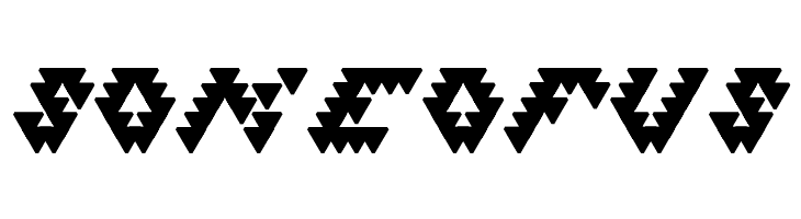Bizar Loved Triangles  Free Fonts Download