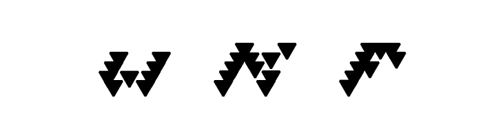 Bizar Loved Triangles  Free Fonts Download