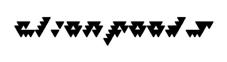 Bizar Loved Triangles  Free Fonts Download