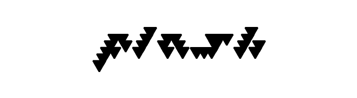 Bizar Loved Triangles  Free Fonts Download