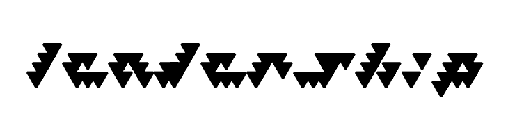 Bizar Loved Triangles  Free Fonts Download