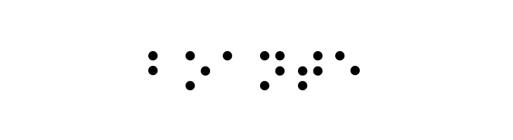 Braille CC0  Free Fonts Download