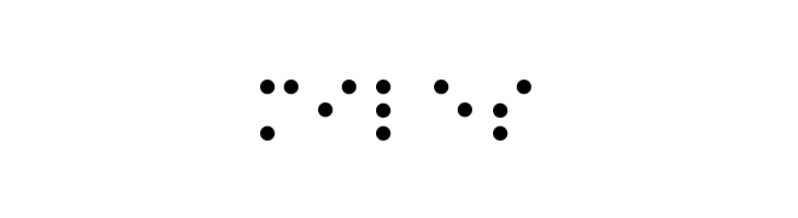 Braille CC0  Free Fonts Download