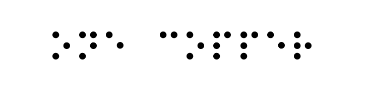 Braille CC0  Free Fonts Download