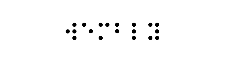 Braille CC0  Free Fonts Download
