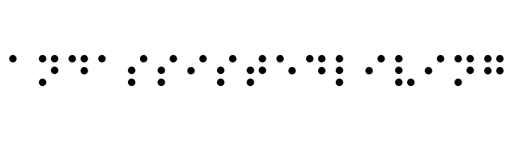 Braille CC0  Free Fonts Download