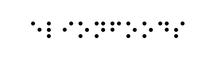 Braille CC0  Free Fonts Download
