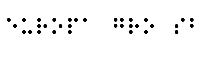 Braille CC0  Free Fonts Download