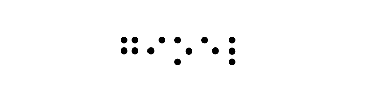 Braille CC0  Free Fonts Download