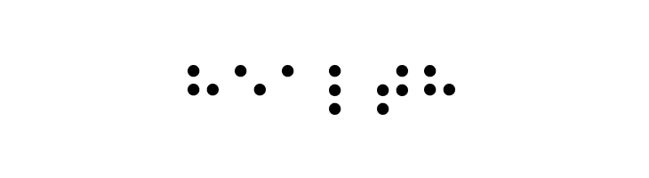 Braille CC0  Free Fonts Download