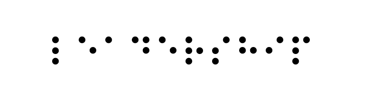Braille CC0  Free Fonts Download