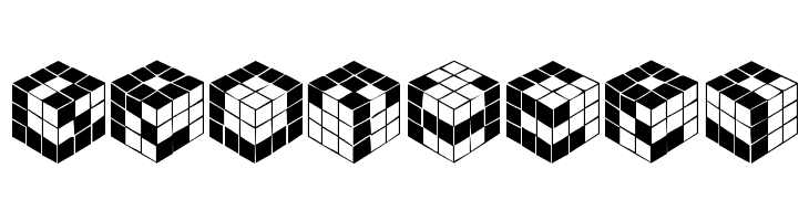 Kubic's Rube  Free Fonts Download