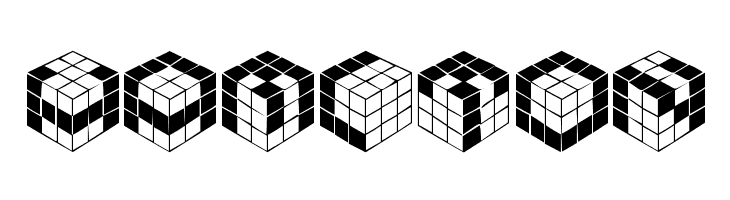 Kubic's Rube  Free Fonts Download