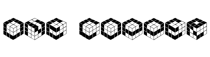 Kubic's Rube  Free Fonts Download