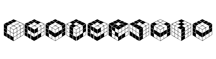 Kubic's Rube  Free Fonts Download