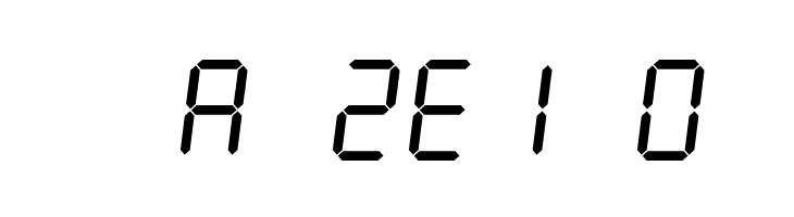 Digit Tech 7 Italic  Free Fonts Download