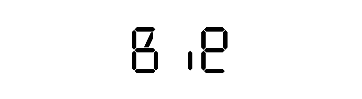 Digit Tech 9  Free Fonts Download