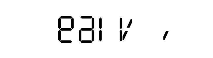 Digit Tech 9  Free Fonts Download