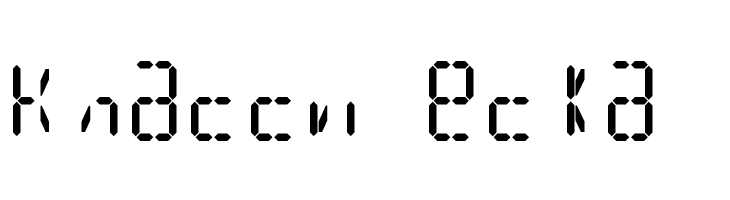 Digit Tech 16  Free Fonts Download