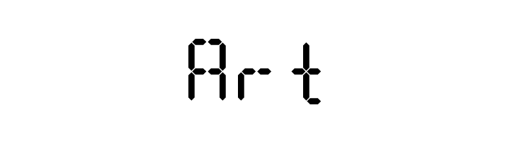 Digit Tech 16  Free Fonts Download