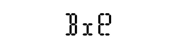 Digit Tech 16  Free Fonts Download