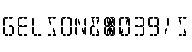 Digit Tech 16  Free Fonts Download