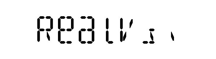 Digit Tech 16  Free Fonts Download