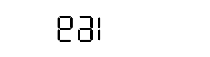 Digit Tech 7  Free Fonts Download