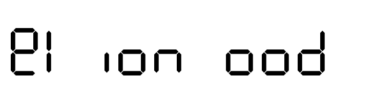 Digit Tech 7  Free Fonts Download