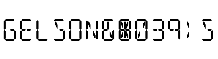 Digit Tech 14  Free Fonts Download