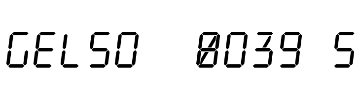 Digit Tech 9 Italic  Free Fonts Download