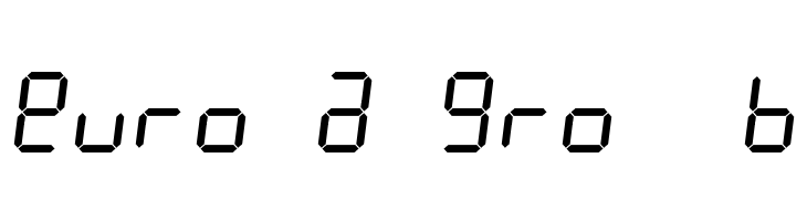 Digit Tech 9 Italic  Free Fonts Download