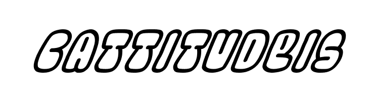 Bubblez Graffiti Italic  Free Fonts Download