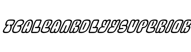 Bubblez Graffiti Italic  Free Fonts Download