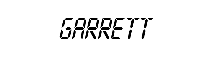 Typo Digit Demo Italic  Free Fonts Download