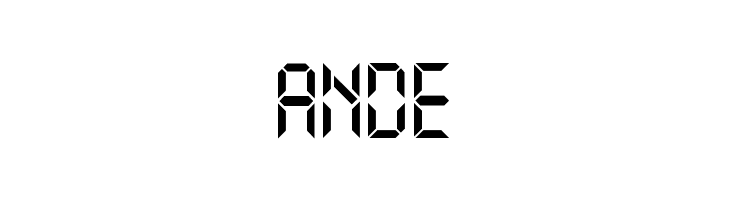 Typo Digit Demo  Free Fonts Download