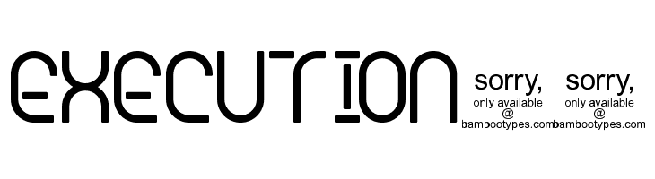 Bambhout_trial  Free Fonts Download