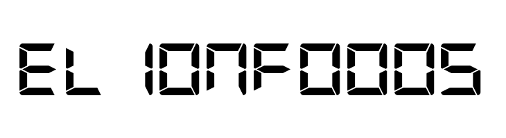 G7 Segment7 S5  Free Fonts Download