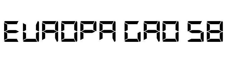 G7 Segment7 S5  Free Fonts Download