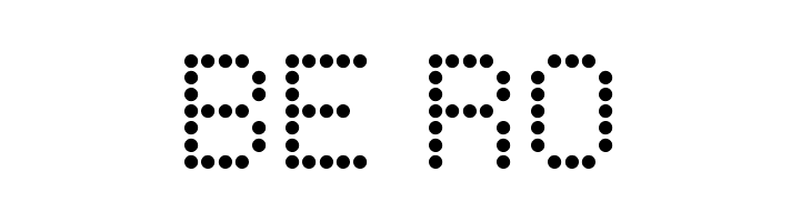 IntoDotMatrix Regular  Free Fonts Download