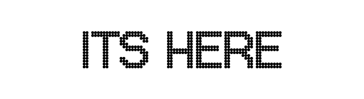 OffBit Dot Bold  Free Fonts Download