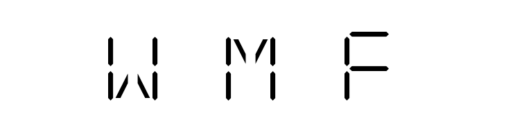 Digitative 1023 Regular  Free Fonts Download