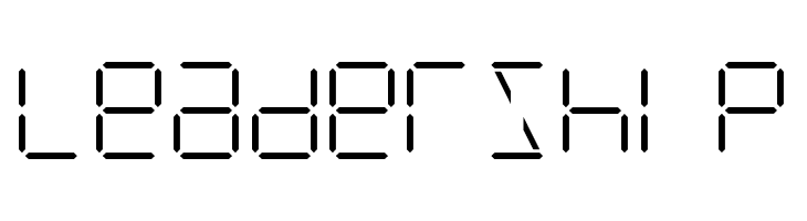 Digitative 1023 Regular  Free Fonts Download