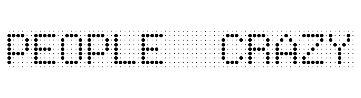 Peg Holes Regular  Free Fonts Download