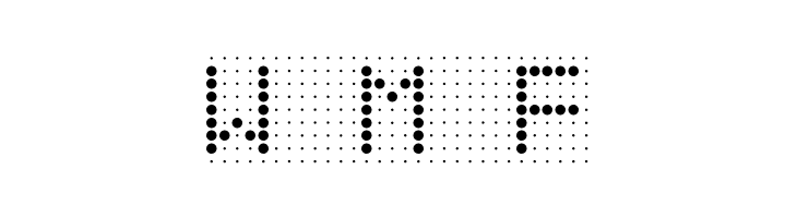 Peg Holes Regular  Free Fonts Download